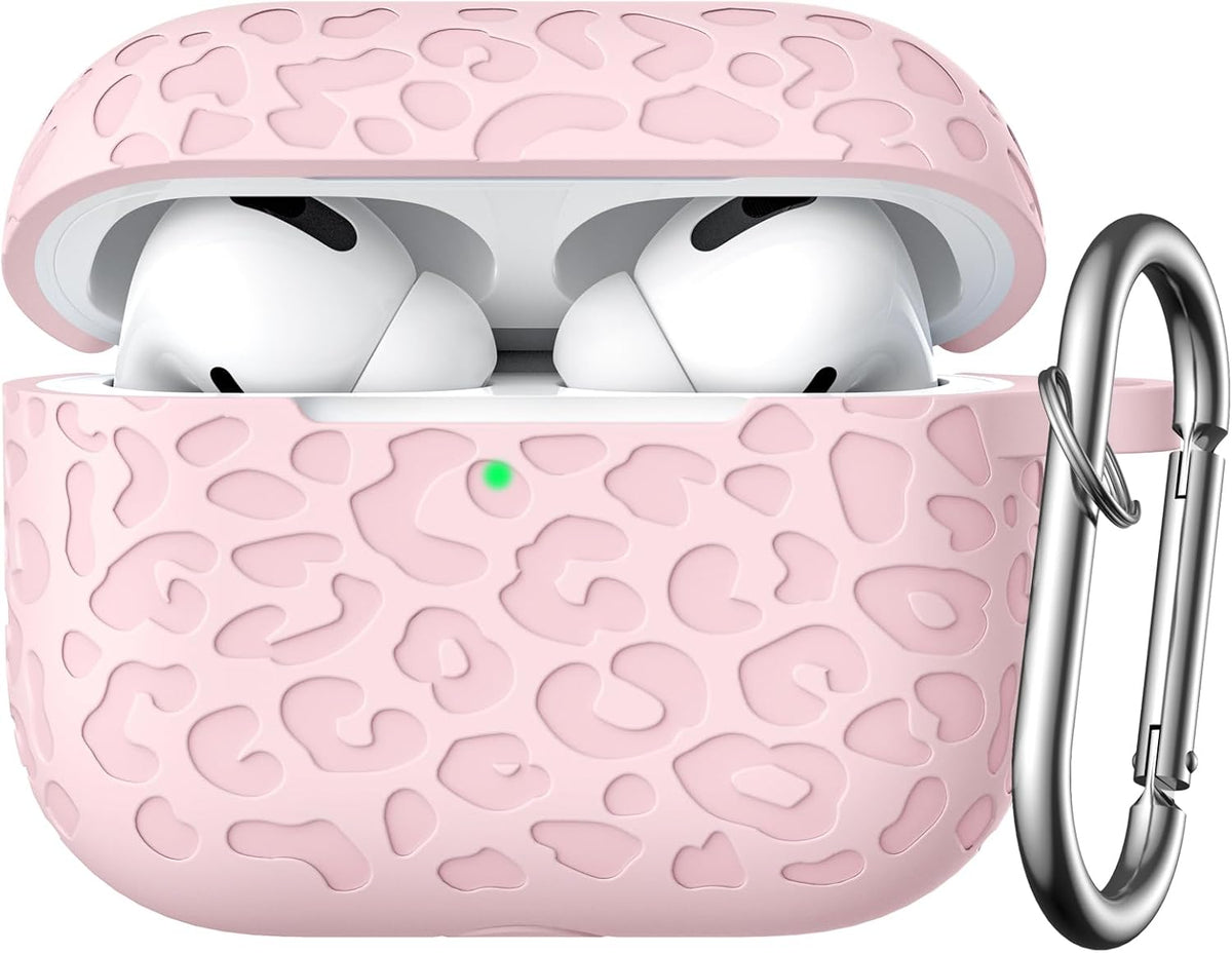 Comvin Fits For Airpods Pro 2 Case Silicone, Cute Soft Compatible With Airpods Pro Case Cover, Leopard