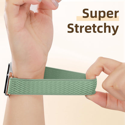 Comvin 6 Pack Stretchy Bands Compatible with Samsung Galaxy Watch 8 Bands 40mm 44mm, Galaxy Watch 8 Classic Band 46mm, Adjustable Nylon Elastic Sport Strap for Women Men