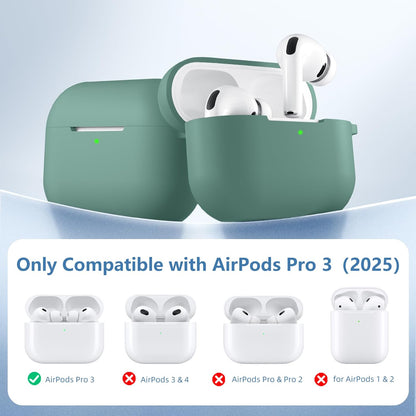 Comvin for AirPods Pro 3 Case, Soft Silicone Cover for Apple Airpods Pro 3rd Generation (2025), with Cleaner Kit