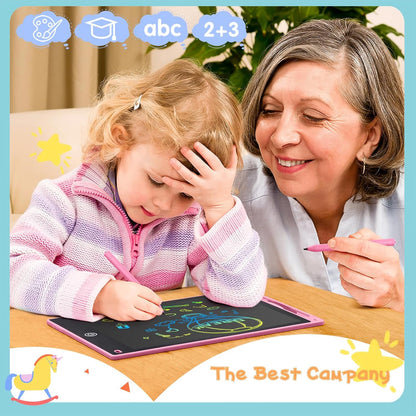 Comvin 3 Pack LCD Writing Tablet for Kids, 10inch Drawing Tablets for Boys Girls, for 2-9