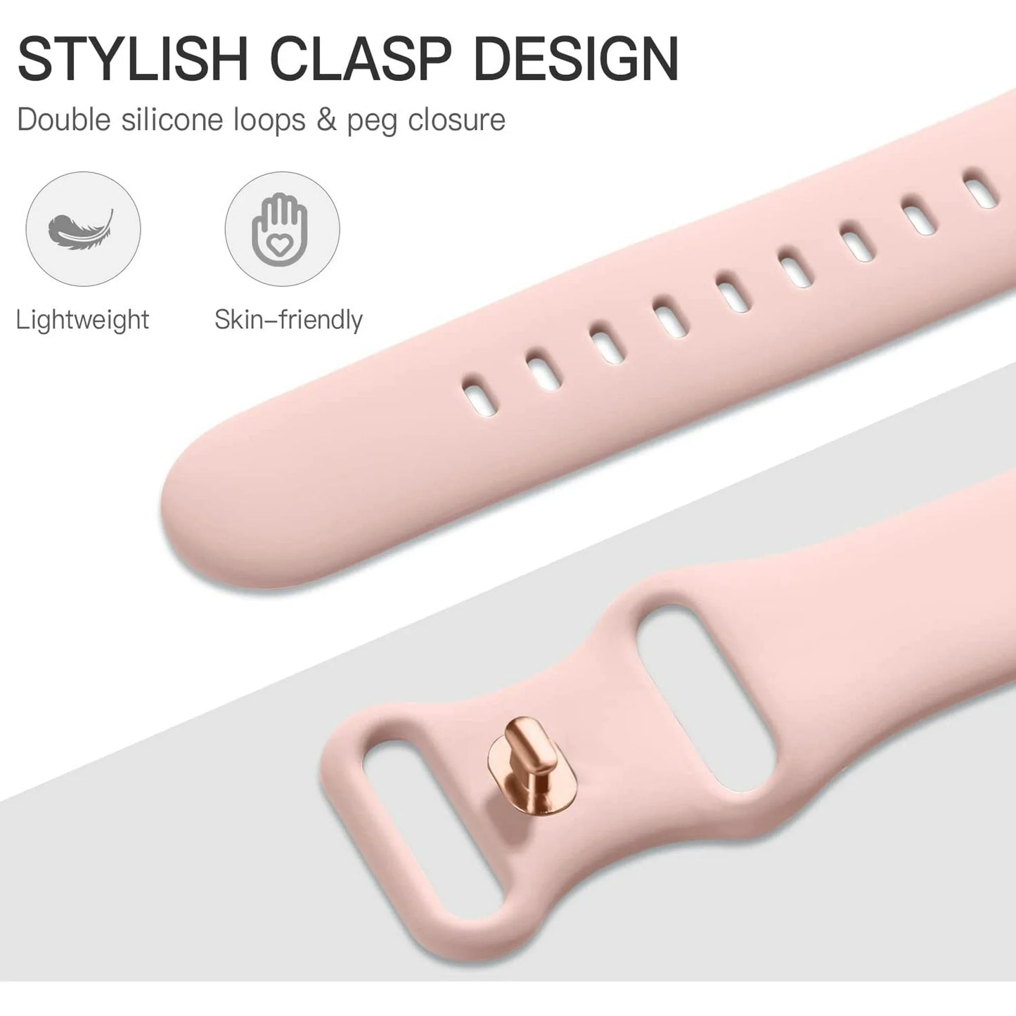 Comvin Silicone Compatible With Apple Watch Bands 38mm 40mm 41mm 42mm 44mm 45mm 49mm for Women Men, Sport Wristbands Fits For iWatch Ultra Series 11 10 9 8 7 6 5 4 3 SE, 15 Pack